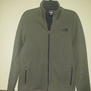 MENS NORTH FACE JACKET GREEN SIZE M